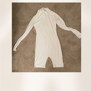 Naked Wardrobe white romper